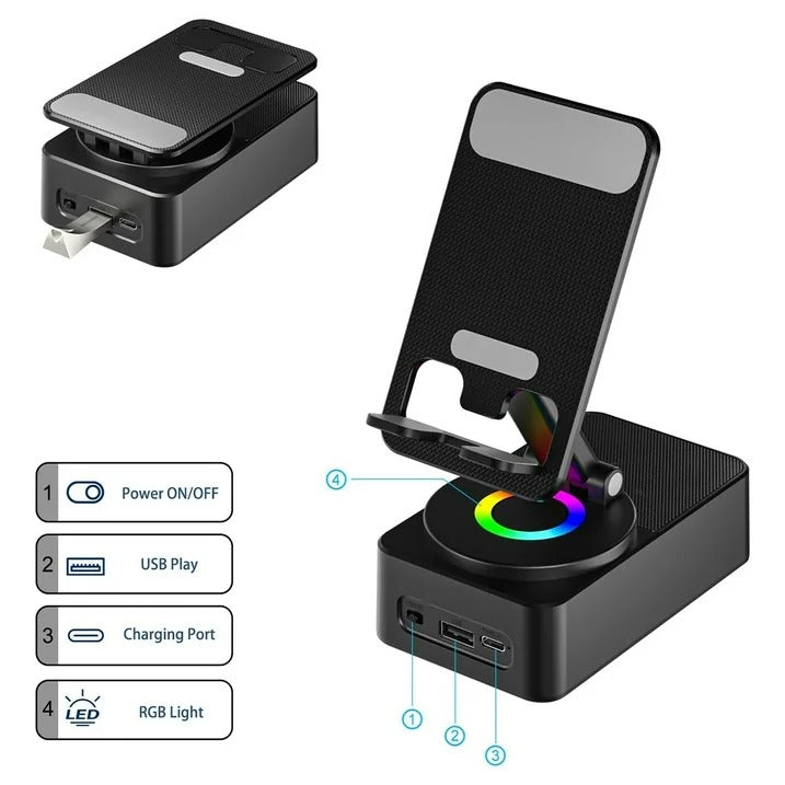WYS- 2301BT Phone Stand with Speaker