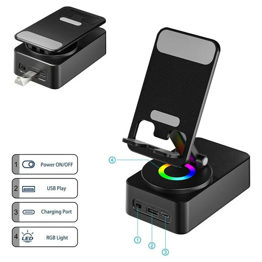 WYS- 2301BT Phone Stand with Speaker