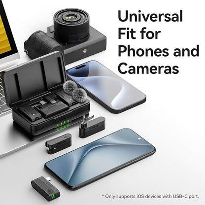 Ulanzi A100 Wireless Lavalier Microphone