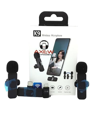 K9 Double Wireless Dual Microphone